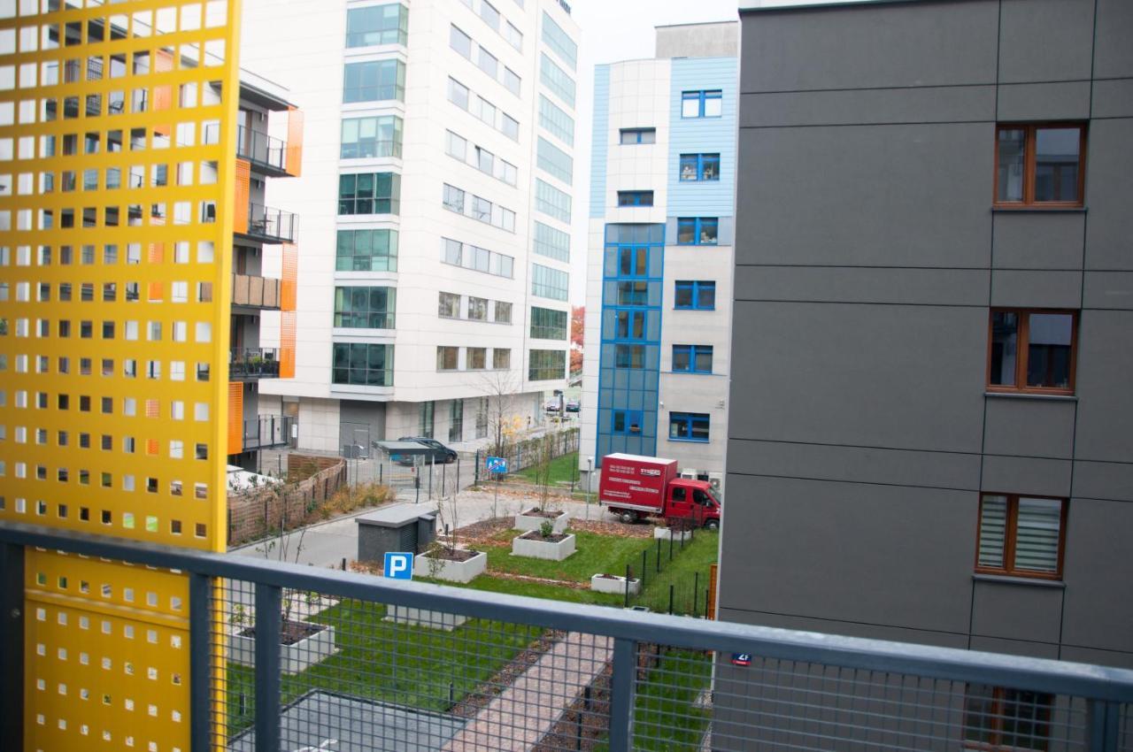 Apartament Cybernetyki Mokotow วอร์ซอ ภายนอก รูปภาพ